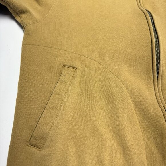 Prana Sweatshirt Mens M 21x25 Brown Full Zip - Picture 5 of 14